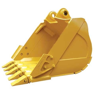 PC320 PC300 ZX250 GP Excavator Bucket Yellow Color