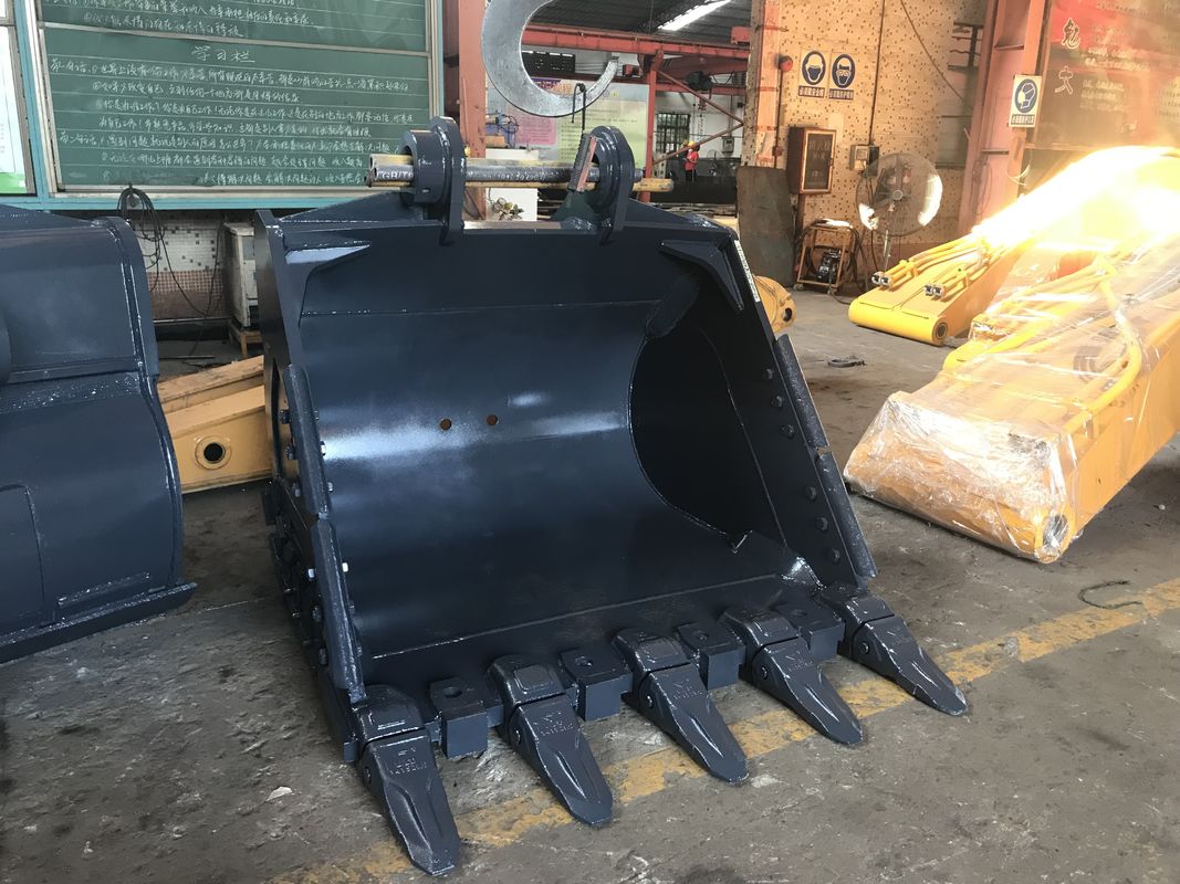 46 Ton Heavy Duty Excavator Bucket , Volvo EC480 Excavator Grapple Bucket