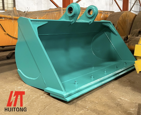 Excavator ditching bucket for sale, with large capacity and optimized shape for efficient trenching and canal digging.