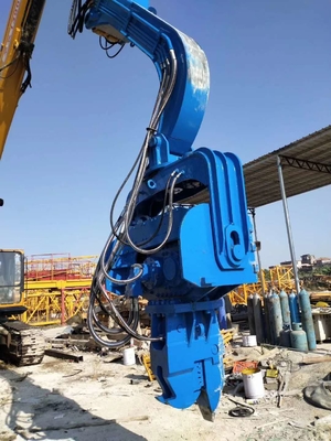 30-35 Ton Excavator Pile Hammer For Offshore Working Platform