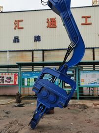 Good Stability Hydraulic Pile Hammer Blue Color With ISO 9001 Certification