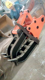 High Strength Mini Excavator Grapple Easy Installation Good Wear Resistance