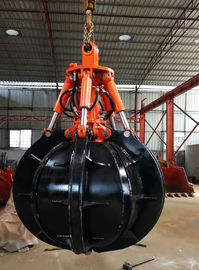7-70 Ton Excavator Orange Peel Grab , Hydraulic Grab Bucket Large Capacity