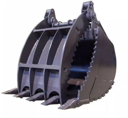 Volvo Excavator Hydraulic Thumb Bucket For Power Stations