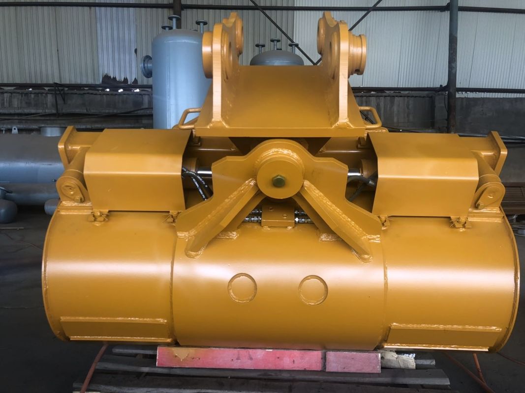 16MN / Q355 Excavator Tilt Bucket , Small Excavator Bucket Tilt Attachment