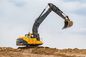 Alloy Steel Q355 Excavator Boom Arm , Standard Mini Excavator Arm OEM Accepted