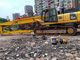 Q355B Q690 HD785 Excavator Boom Arm , 3 Section High Reach Demolition Boom