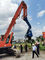 Excavator Hydraulic Pile Hammer And Pilling Boom Boosting Working Efficiency