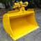 3-8 Tons Excavator Hydraulic Tilting Bucket 1200-1500mm Wide