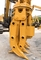 Hardox 400 Excavator Hydraulic Rotating Grapple 1 Year Warranty