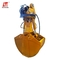 PC E200 Excavator Clamshell Bucket Hydraulic / Machenical