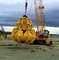 3-50t Stone Orange Peel Grab Hydraulic Grab Bucket For Mini Excavator