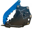 Excavator Thumb Removable Teeth Hydraulic Thumb Bucket For Disposable Waste