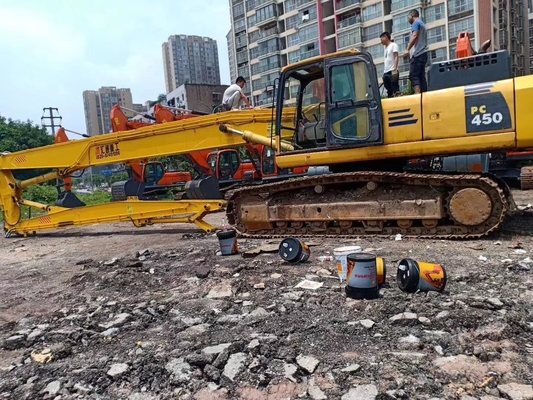 High Reach Excavator Boom Arm Long Demolition For PC350