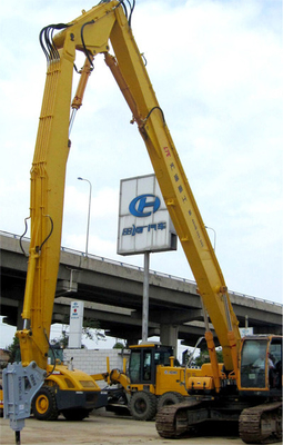 Customized Excavator High Reach Building Demolition Boom Long Reach Demolition Front