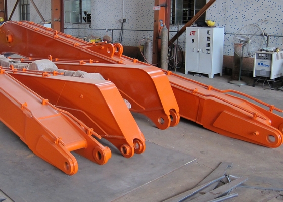 20-25 ton new or used excavator long reach boom and arm for sale,the counterweight is 2 ton,they're in good condition.