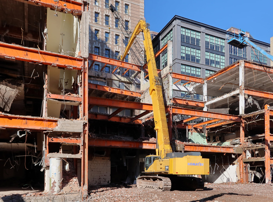 High Reach Excavator Boom Arm Long Demolition For PC350