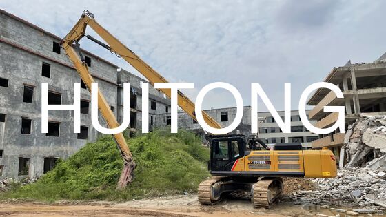 Three Section High Reach Demolition Boom 35T Excavator PC330 PC350 CAT330 CAT336 SK330 SK350 ZX330 ZX350 DX340 R335 HX330 SY335 XE335 EC330 High Rise Factory Demolition Concrete Breaking