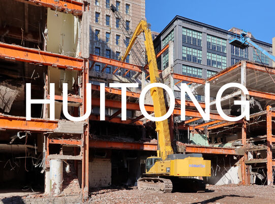 EXCAVATOR High Reach Demolition Boom for PC250/CAT325 16m for Long-Distance/Urban Demolition/High-Rise Building Demolition