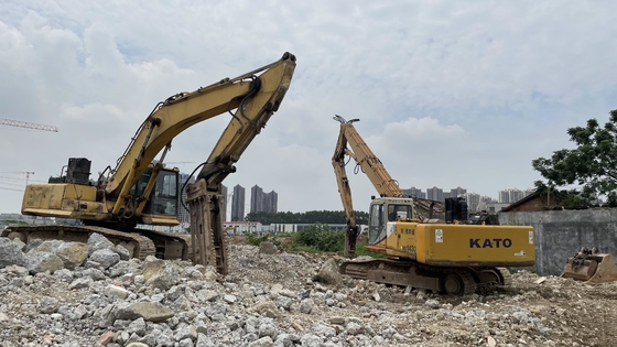 ISO 9001 High Reach Demolition Boom For 60 Ton Machine Lift Demolition Tools