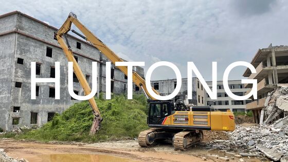 EXCAVATOR High Reach Demolition Boom for PC250/CAT325 16m for Long-Distance/Urban Demolition/High-Rise Building Demolition