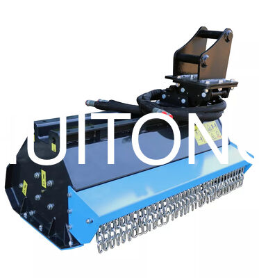 Mini Excavator Flail Mower 600mm Hydraulic Grass Cutter for 2 Ton Excavators for Vegetation Maintenance