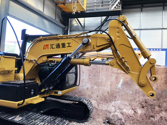 12 - 22 Ton Excavator Short Boom Q355B Material Lifting Height 8100mm