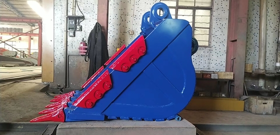 0.1cbm 48 Inch Wide Excavator Rock Bucket Q355B Material