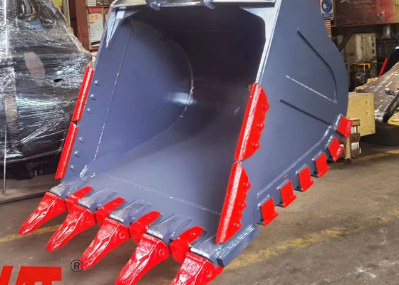 Custom Excavator Digging Bucket With Strength Teeth Heavy Duty Construction Hardox400