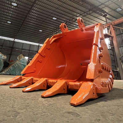Excavator HD Bucket Heavy Duty Bucket Factory Price Construction Machinery Parts Reinforced Rock Bucket for CAT SH