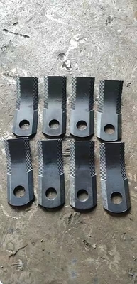 Heavy Duty Orange / Black Excavator Flail Mower With Blades Q355B ISO9001/CE Certified