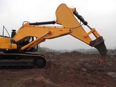 Customized OEM Acceptable Q355B Q690 HG785 Excavator Rock Boom With ISO 9001 Certification