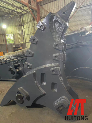 Customized Q355B/Q690 Excavator Rock Boom For Digging Breaking Moving Hard Rock Blocks ISO 9001