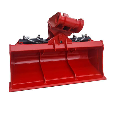 Excavator Hydraulic Tilt Bucket 1.2m³ Capacity Wide Tilting Ditch Bucket Attachment For 25-30Ton Excavator PC260 CAT329 DX300 R305 SY305 XE260  Construction Diggers