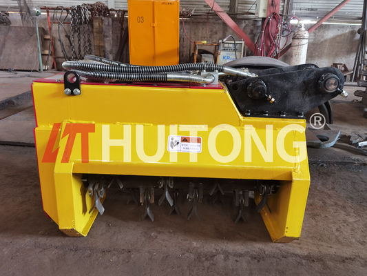 Huitong Excavator Flail Mower for 15-20 Ton Excavators, Roadside/Ditch Maintenance/Forestry