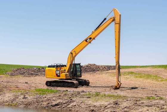 Heavy Duty Yellow Excavator Booms Q355B Q420/550/690 10-30 Meters Length