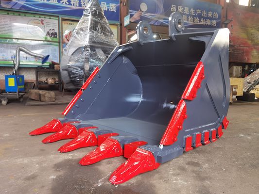 Huitong Rock Bucket for Mining/Quarry/Double-Layer Armor with Replaceable Chisel Teeth CE Certificate, OEM Available
