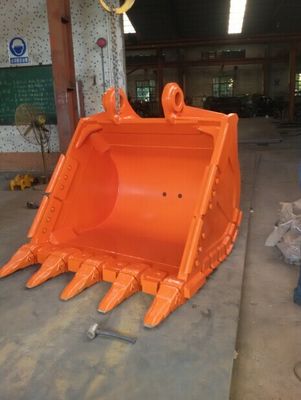 Huitong Rock Bucket for 10 Ton Excavators, Mining/Quarry/Double-Layer Armor with Replaceable Chisel Teeth CE Certificate, OEM Available
