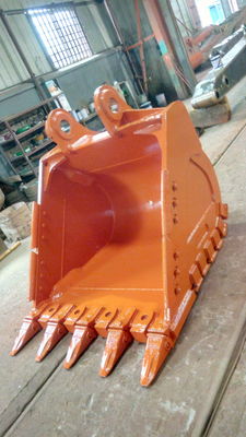Huitong Rock Bucket for 30 Ton Excavators, Mining/Quarry/Double-Layer Armor with Replaceable Chisel Teeth CE Certificate, OEM Available