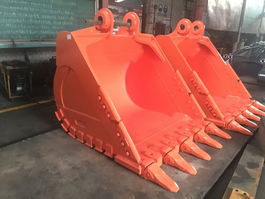 Huitong Rock Bucket for 30 Ton Excavators, Mining/Quarry/Double-Layer Armor with Replaceable Chisel Teeth CE Certificate, OEM Available