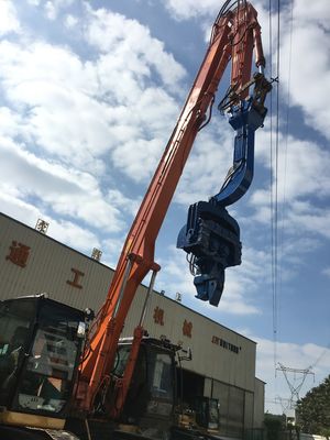 Huitong Hydraulic Piling Attachment Boom & Arm for 40-48 Ton Excavators, Compatible with CAT/Komatsu