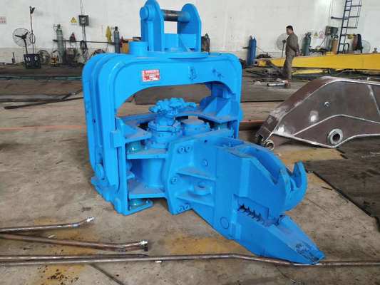 HT250 Durable Hydraulic Pile Driving Hammer Fit 20-24T Excavator PC200 SH220 for Municipal & Rural Piling Projects