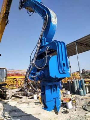 HT250 Durable Hydraulic Pile Driving Hammer Fit 20-24T Excavator PC200 SH220 for Municipal & Rural Piling Projects