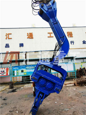 Huitong Hydraulic Pile Hammers for 24-30 Ton Excavators, OEM Available, CE Certificate
