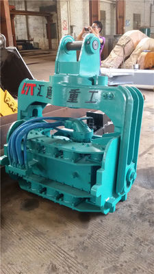 HT350 Durable Hydraulic Pile Driving Hammer Fit 35-40T Excavator EX400 PC350 for Municipal & Rural Piling Projects