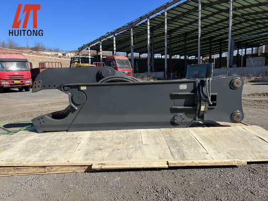 Reinforced Excavator Mounted Pulverizer Compatible with 25-33Ton SK300 PC300 SH300 EX300 DH330 R300 Digger for Wall & Floor Breaking