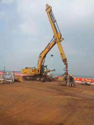 20M Depth High Standard 3 Section Telescopic Arm Long Extension Boom for 30-50Ton Excavator with Large Capacity