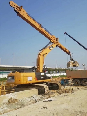 Huitong maximum excavation depth 25m Excavator Telescopic Arm for 30-49 Ton Excavators, Customized, CE Certificate