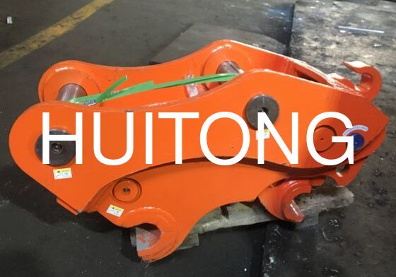 Hydraulic Tilt Quick Hitch Tilting Quick Coupler 10-15T Excavator Fit PC110 PC130 CAT312 CAT313 DX130 SY135 XE135D EC120D EC140DL R130 HX130 SK130 Slope Grading Ditch Digging Pipeline Construction