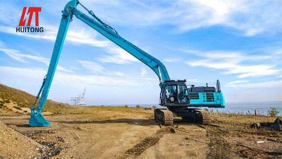 Q690 Material Excavator Long Reach Boom Manufacturer Direct Sale High Quality PC300EX300 Excavator Long Boom